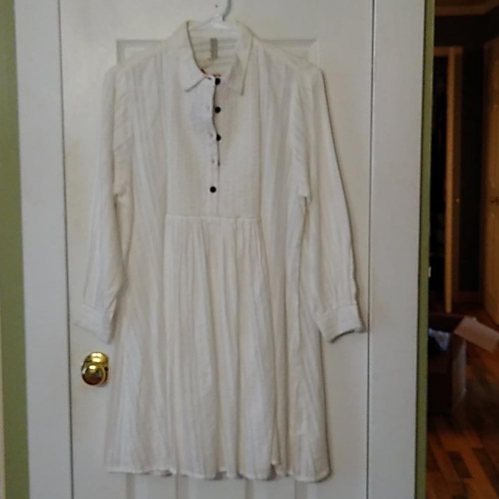 Embellish white dress